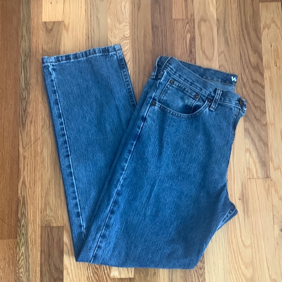 Wrangler Other - Wrangler Jeans Mens Relaxed Fit Straight Leg Blue 32x32